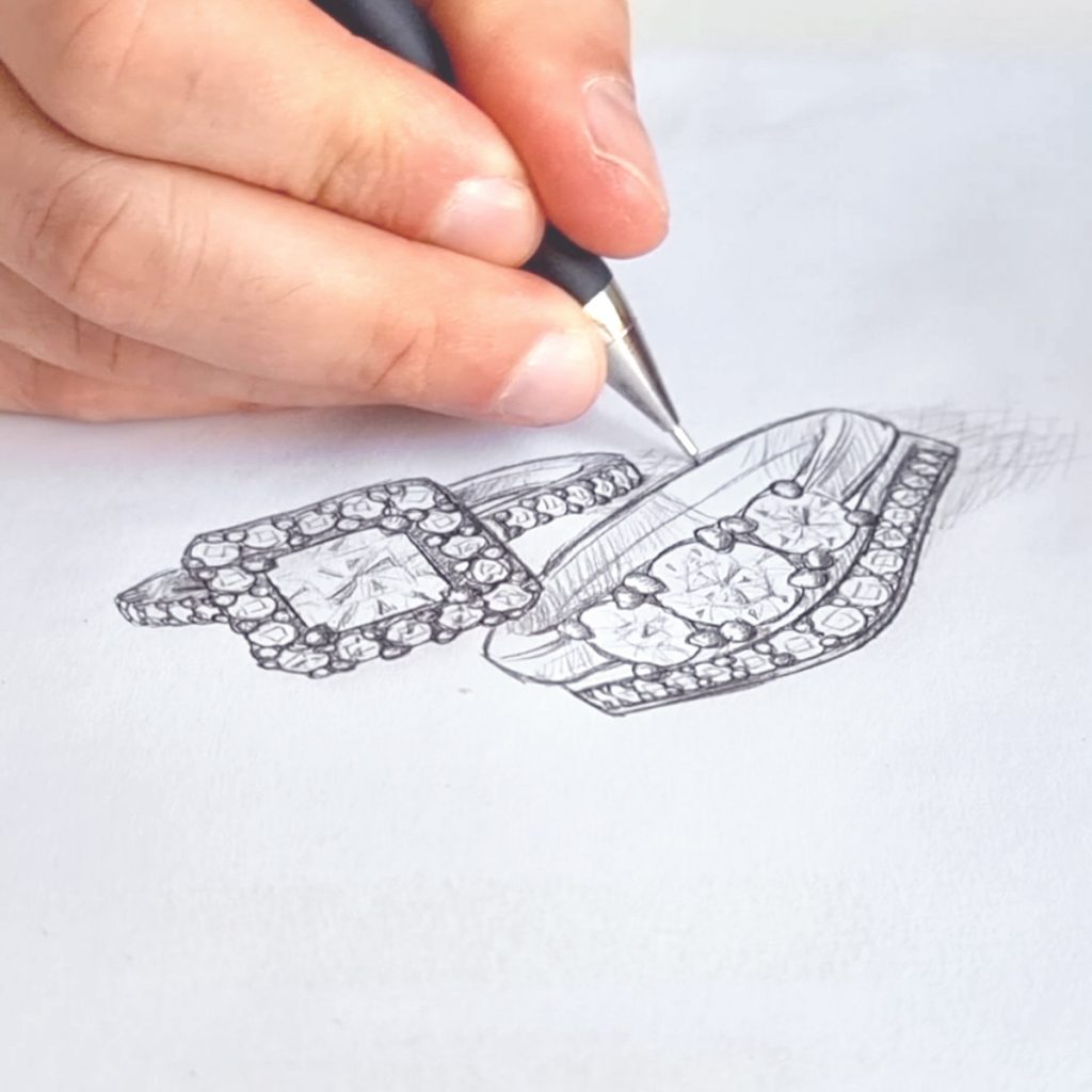 Sketching unique rings